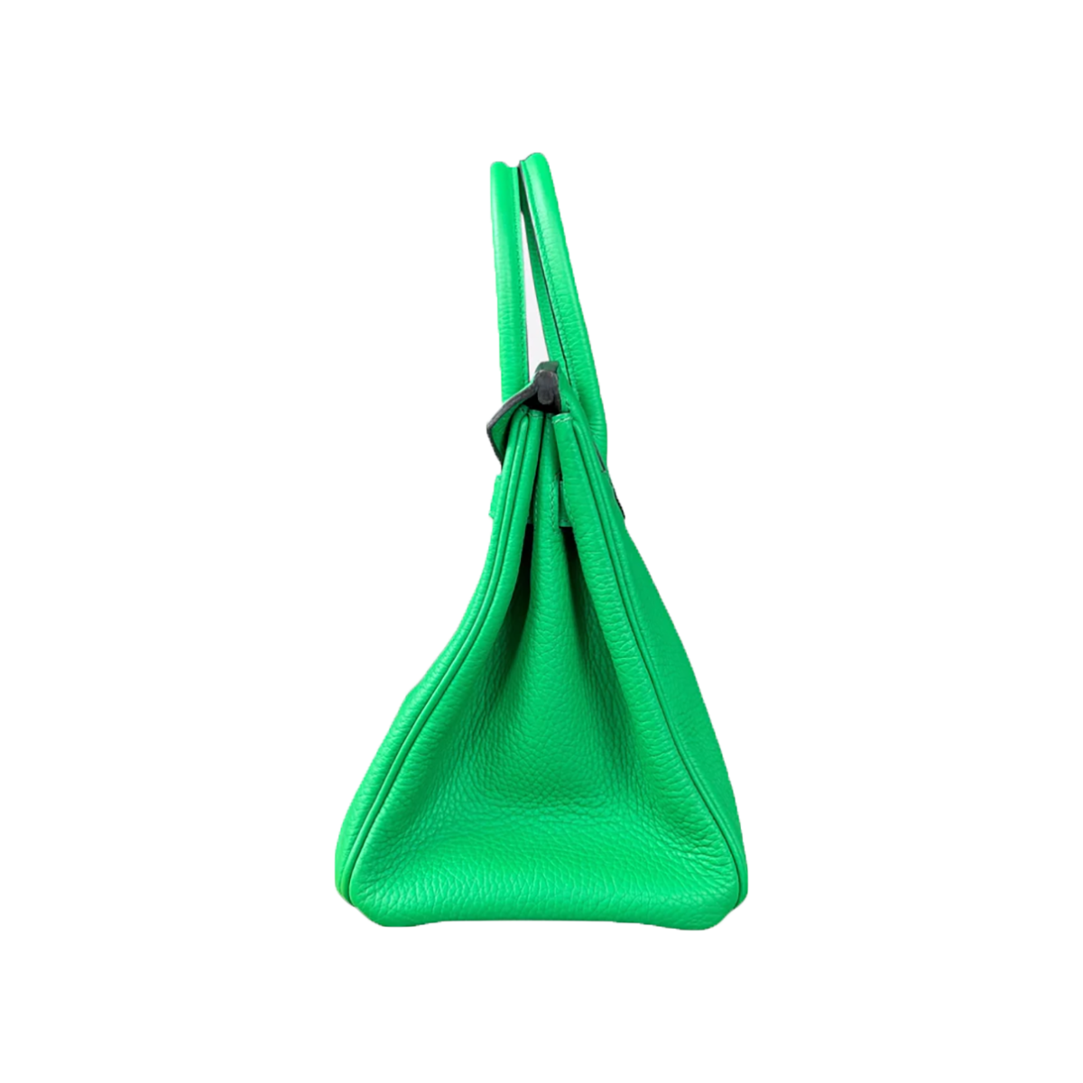 HERMES BAMBOO TOGO BIRKIN 30 BAG IN GREEN