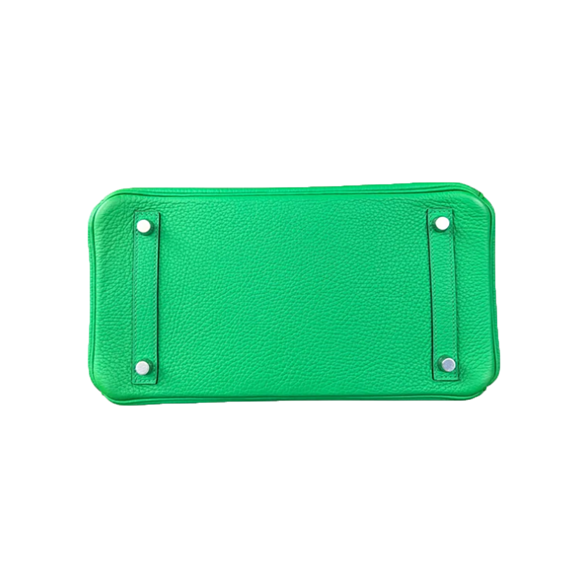 HERMES BAMBOO TOGO BIRKIN 30 BAG IN GREEN