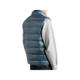 CANADA GOOSE CROFTON SLIM-FIT QUILTED DOWN GILET IN BLUE