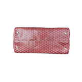 GOYARD RED BOSTON 50 DUFFEL BAG IN RED