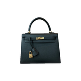 PRELOVED HERMES EPSOM MINI KELLY 25 IN BLACK