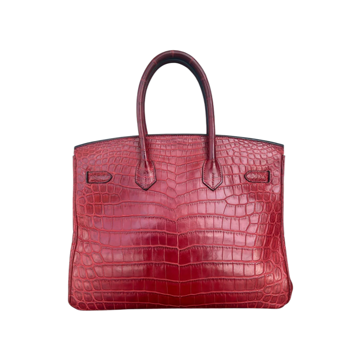 PRELOVED HERMES ROUGE CROCODILE BIRKIN 35
