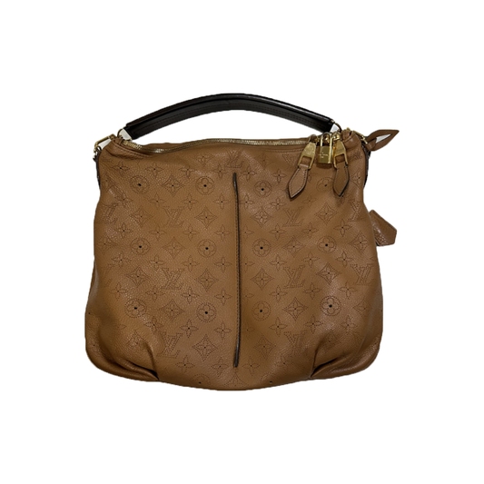 PRELOVED LOUIS VUITTON MAHINA SELENE PM IN CARAMEL