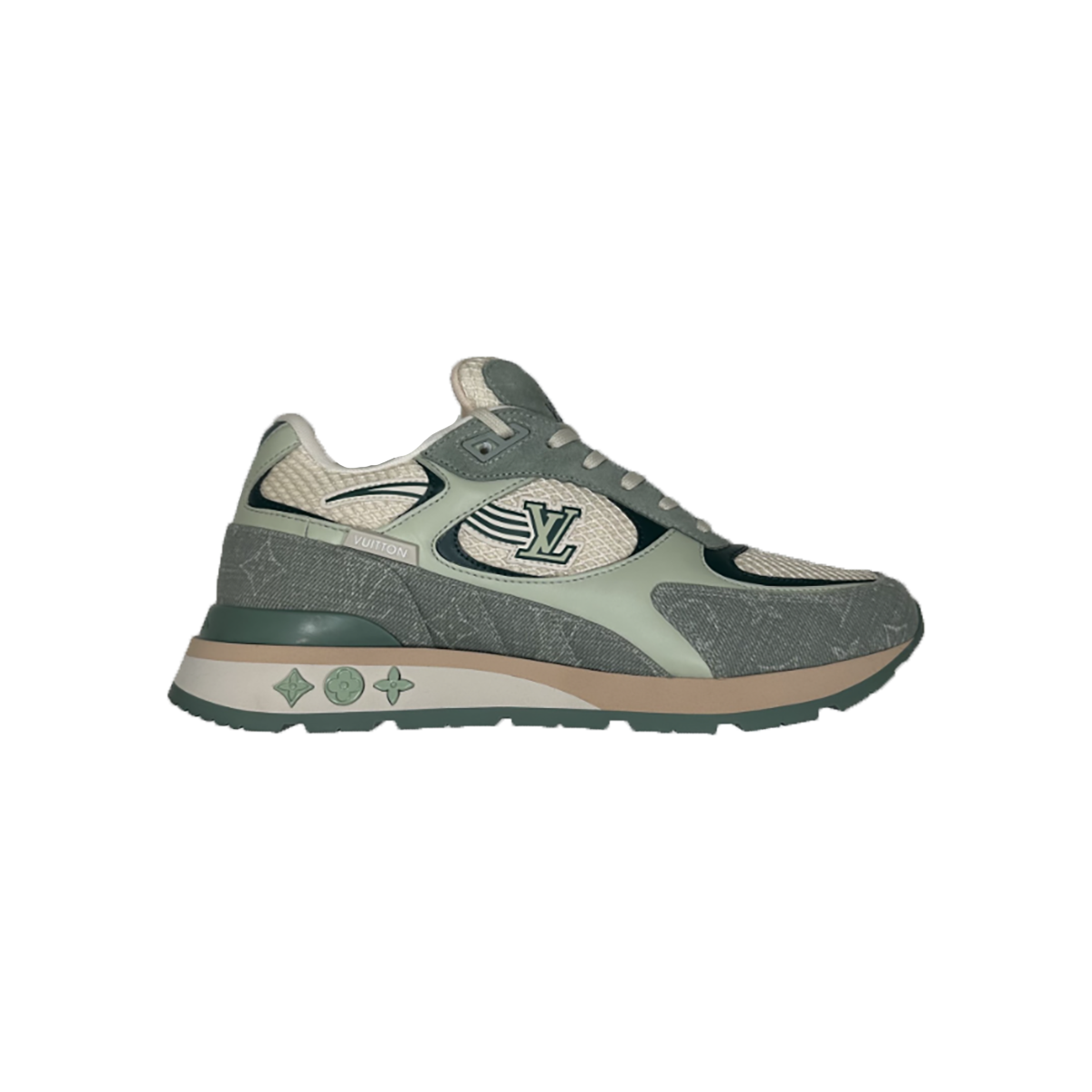 PRELOVED LOUIS VUITTON RUN AWAY TRAINERS IN GREEN
