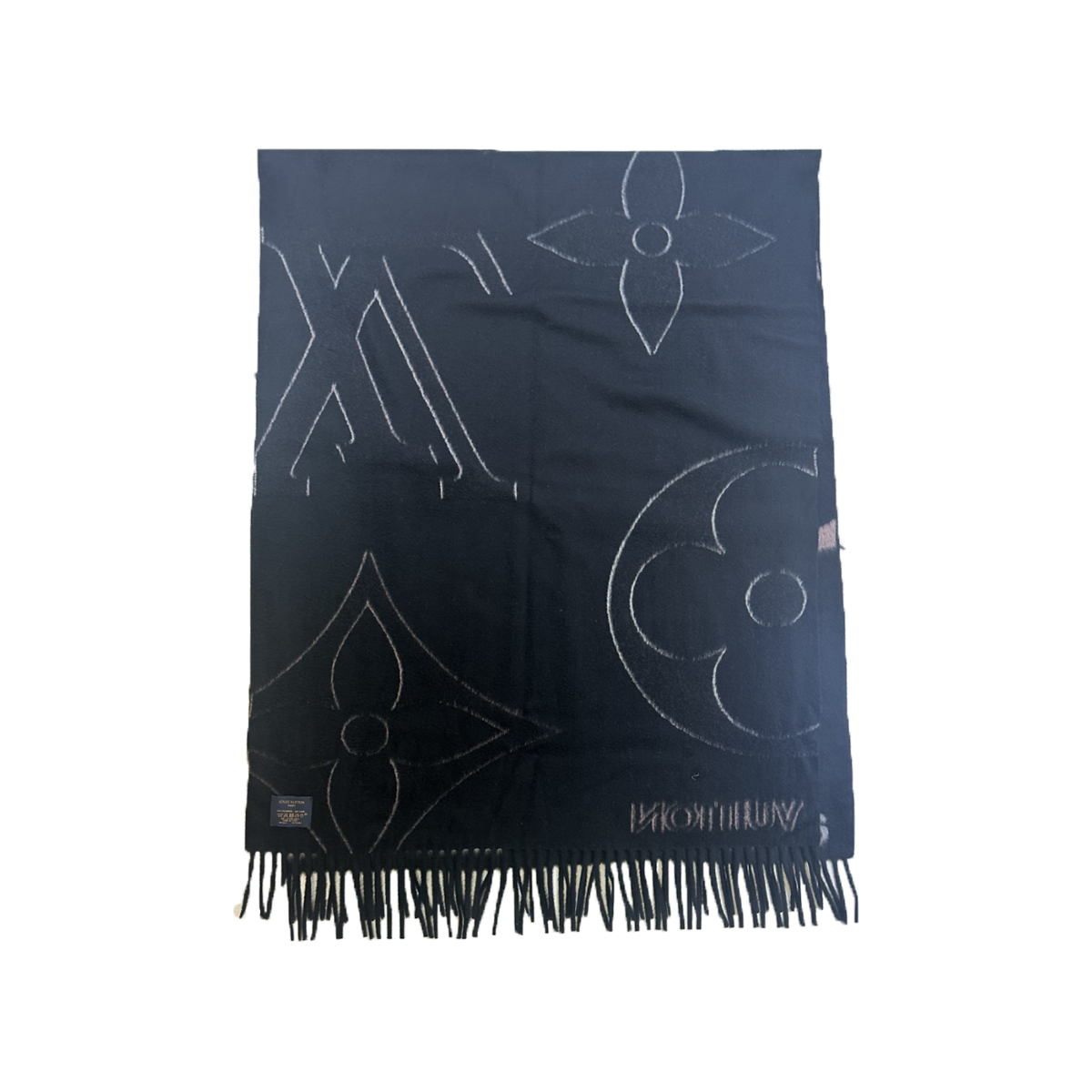 PRELOVED LOUIS VUITTON ULTIMATE SCARF IN BLACK