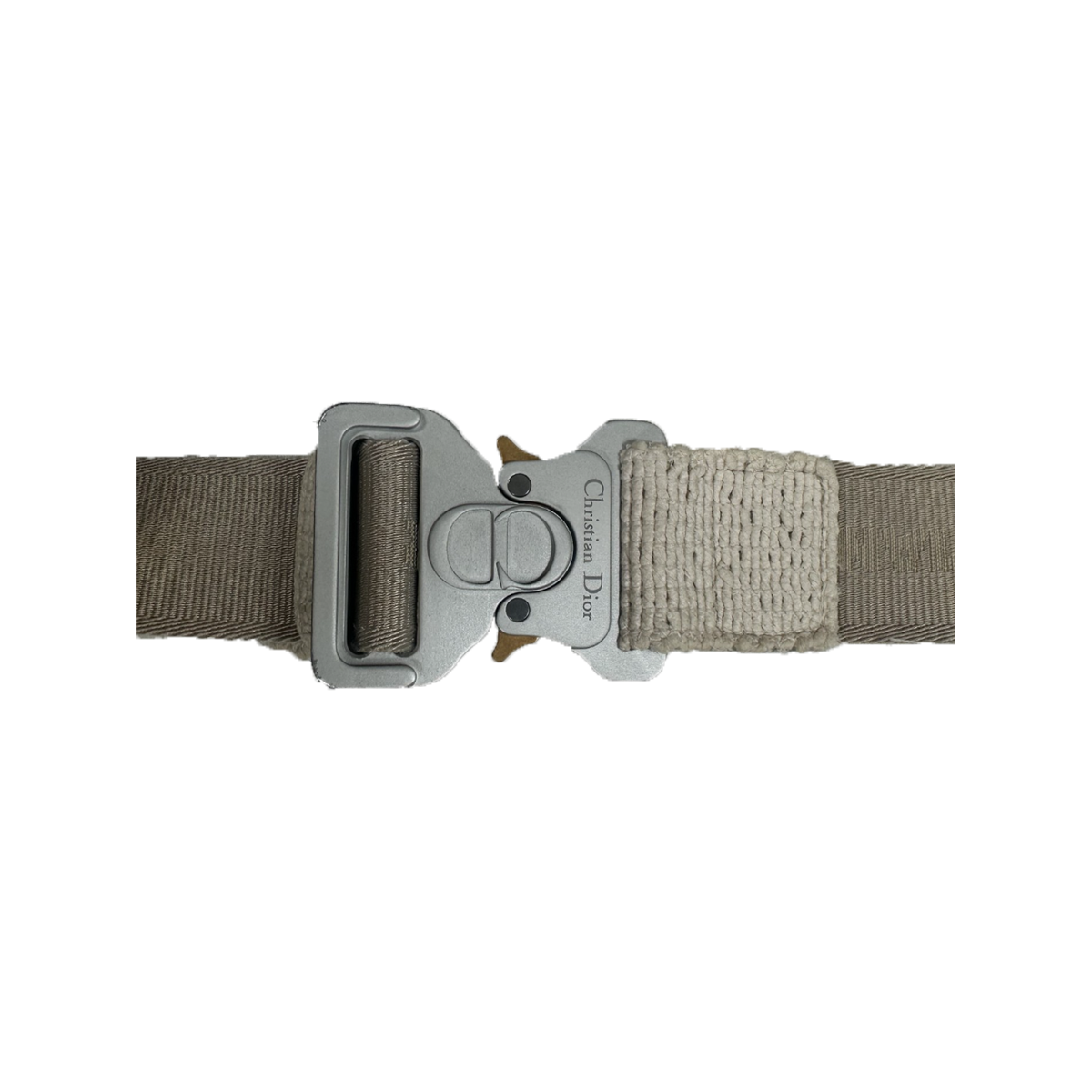 DIOR CROCHET SADDLE BAG IN BEIGE