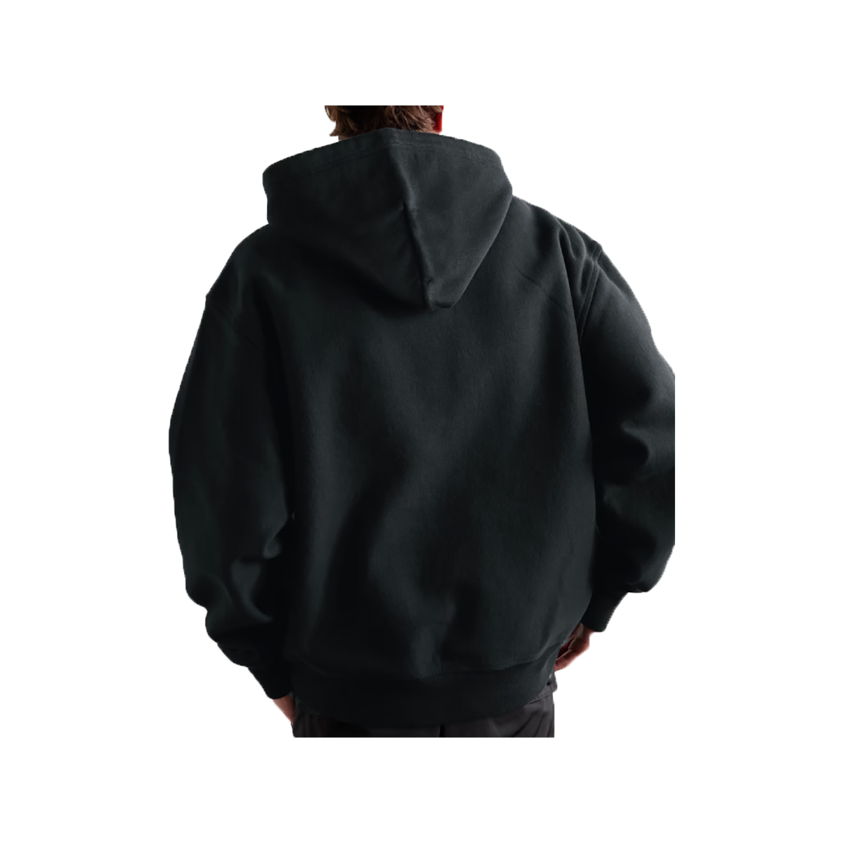 BUEBERRY LOGO-APPLIQUED COTTON BLEND HOODIE IN BACK