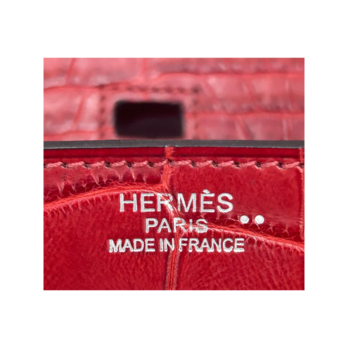 PRELOVED HERMES ROUGE CROCODILE BIRKIN 35