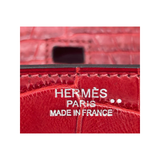 PRELOVED HERMES ROUGE CROCODILE BIRKIN 35
