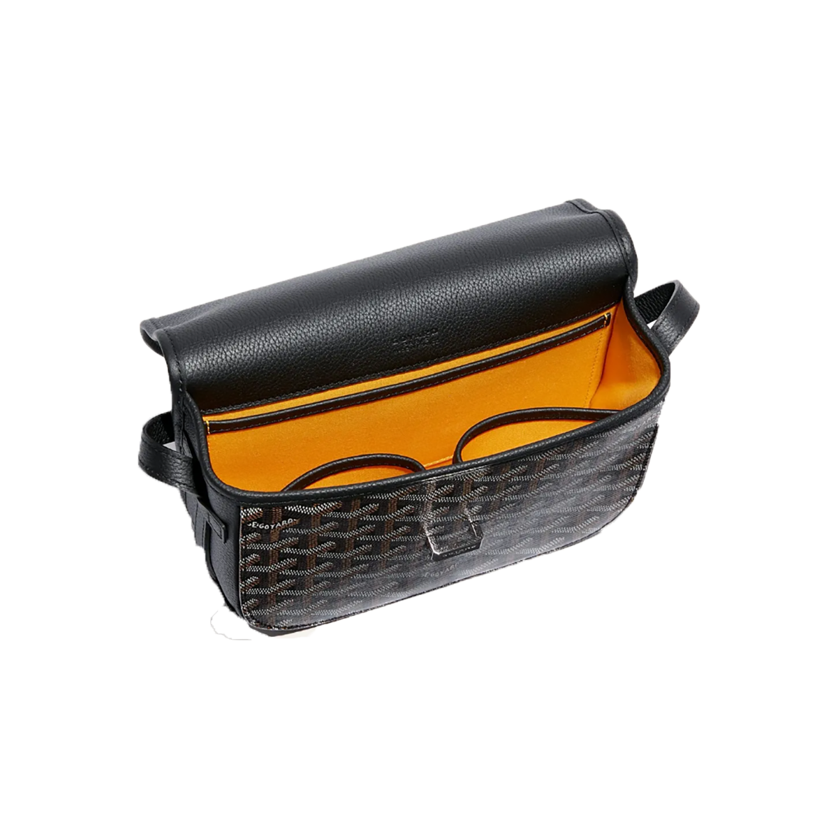 GOYARD BELVEDERE PM BAG IN BLACK