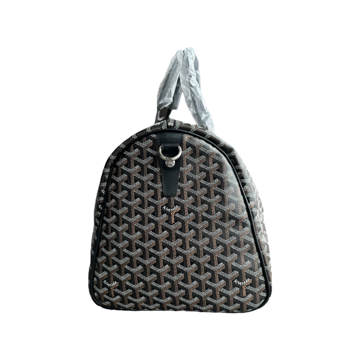 GOYARD BLACK BOSTON 50 DUFFEL BAG